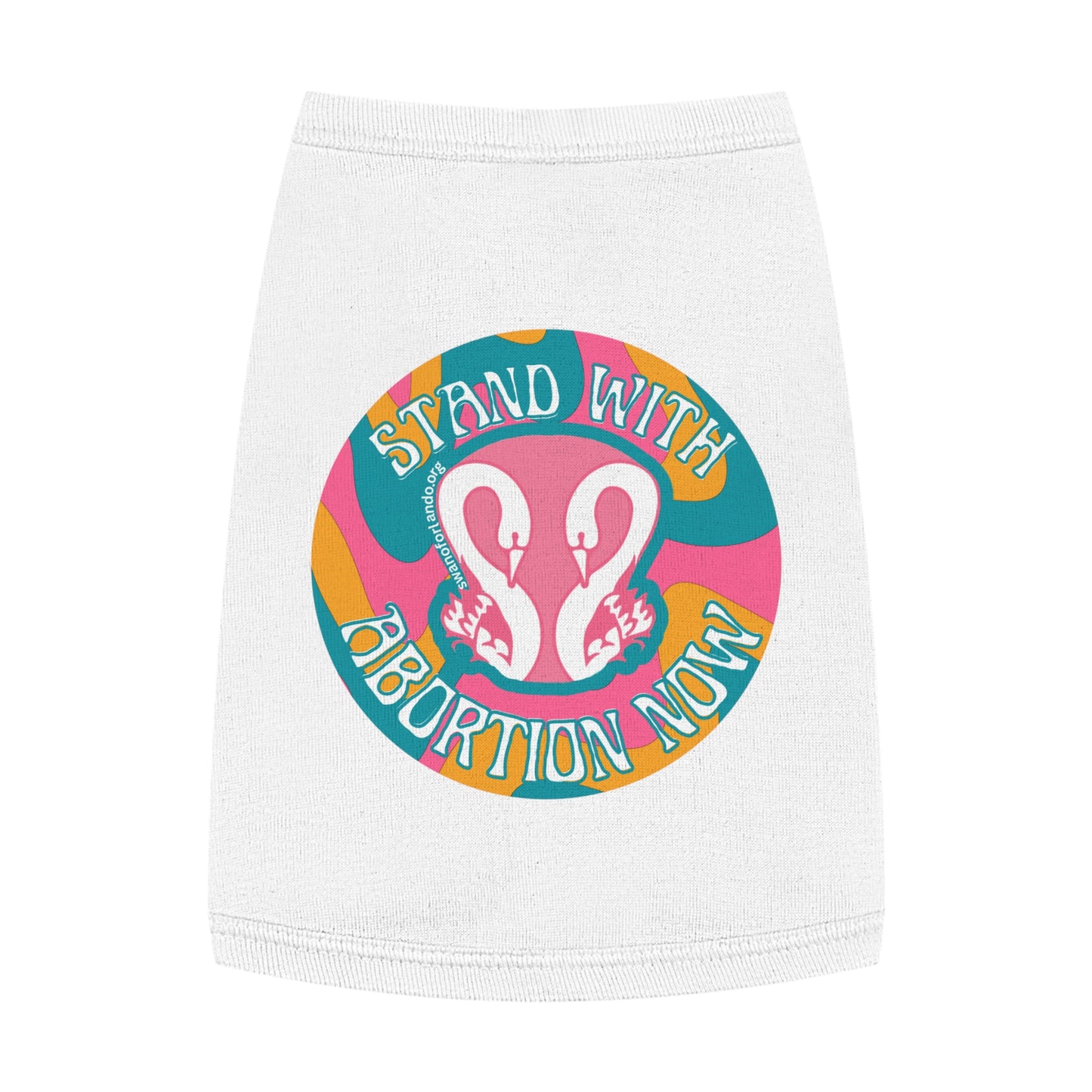 Funky Swan Pet Tank Top