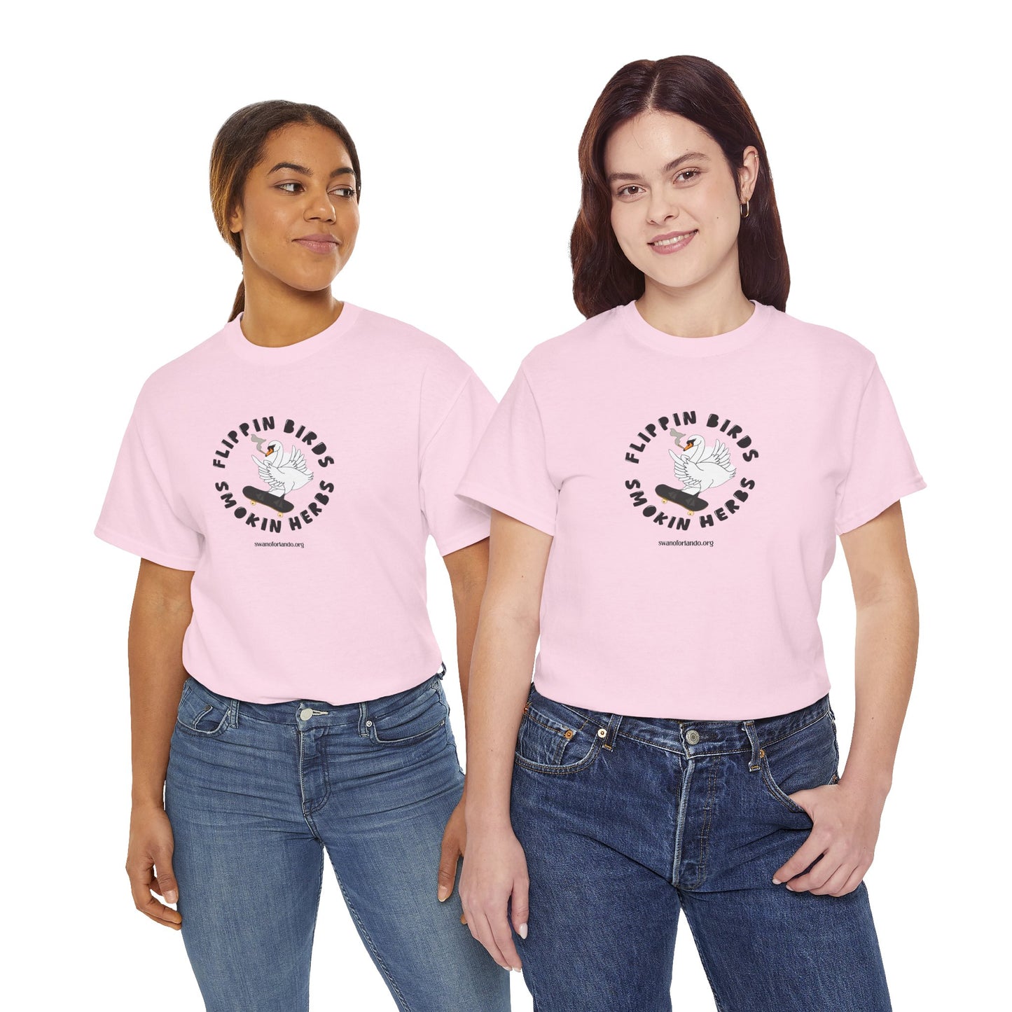 Flippin Birds Smokin Herbs T-Shirt