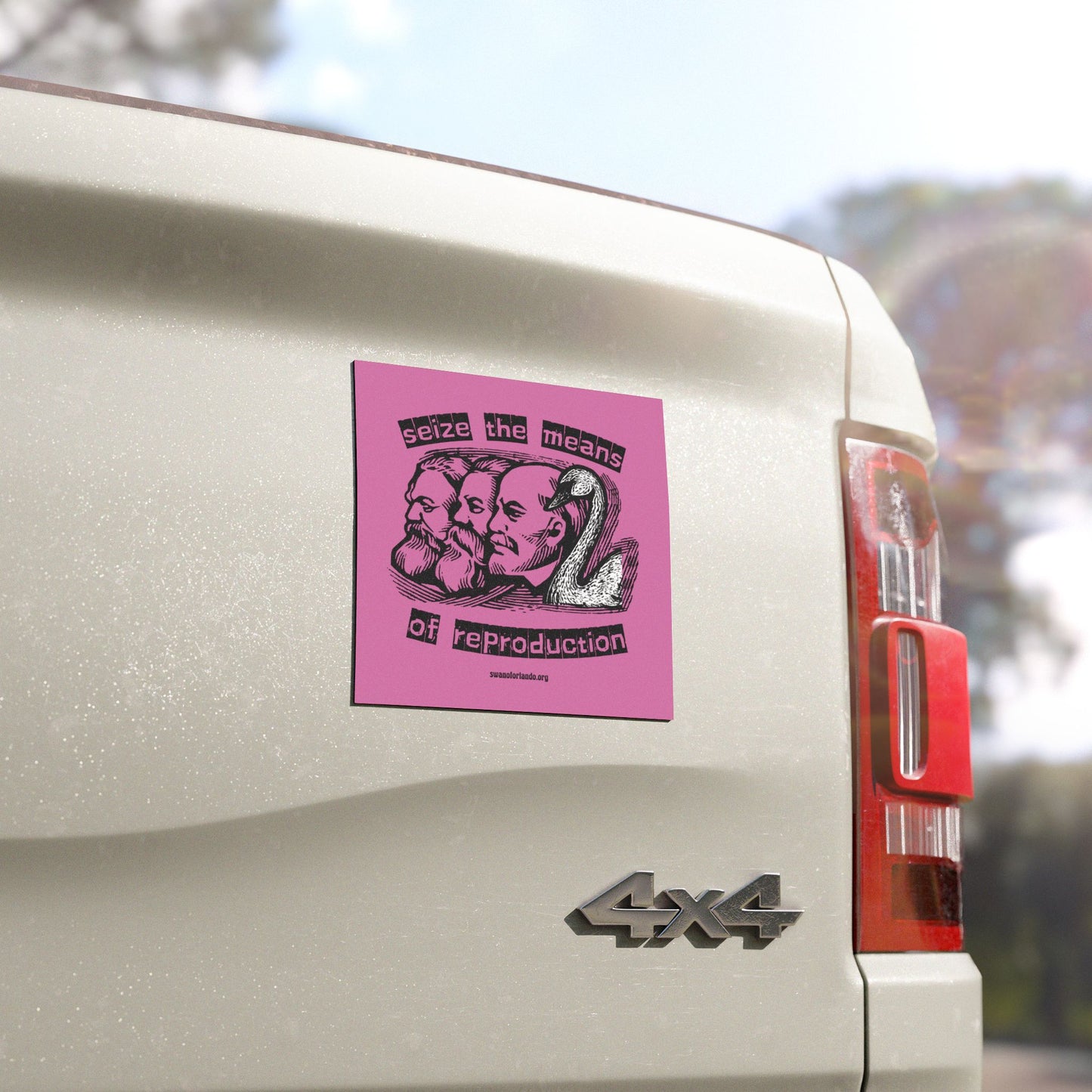 Seize the Means of Reproduction” Car Magnet