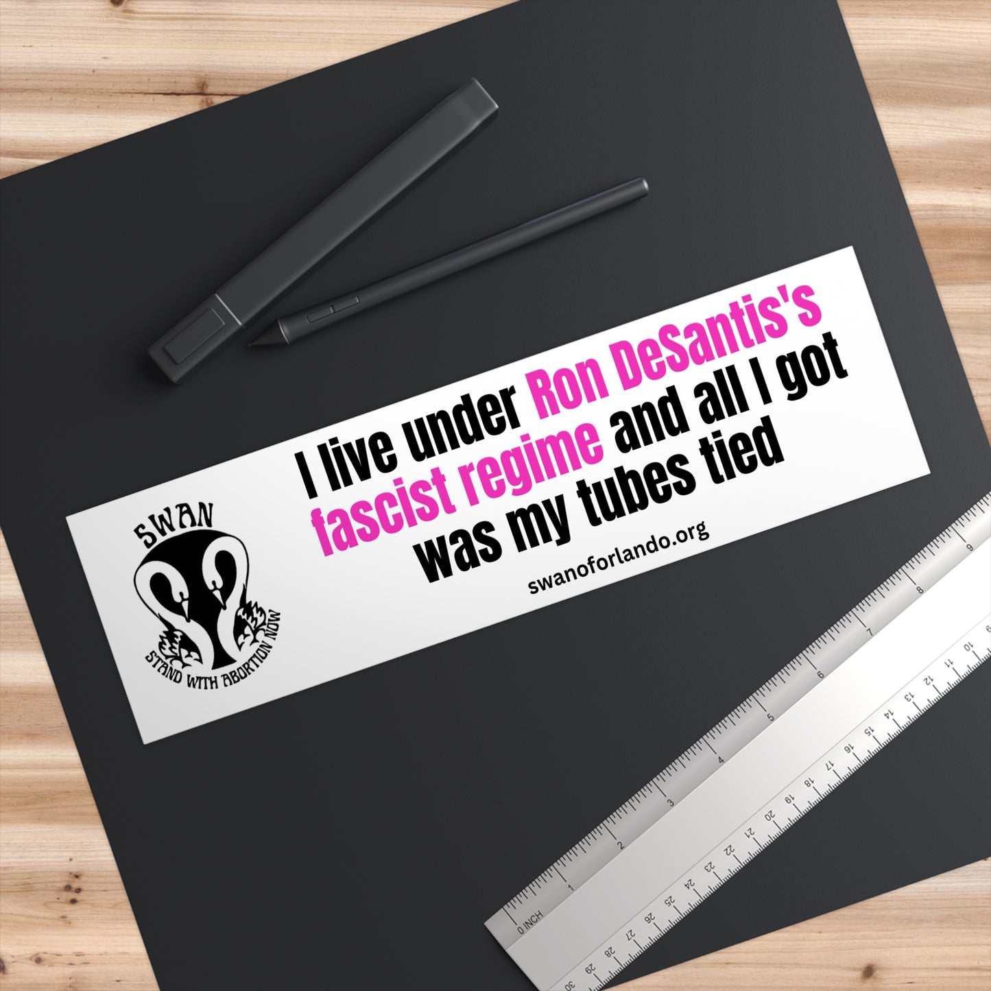 Meatball Ron Bumper Sticker