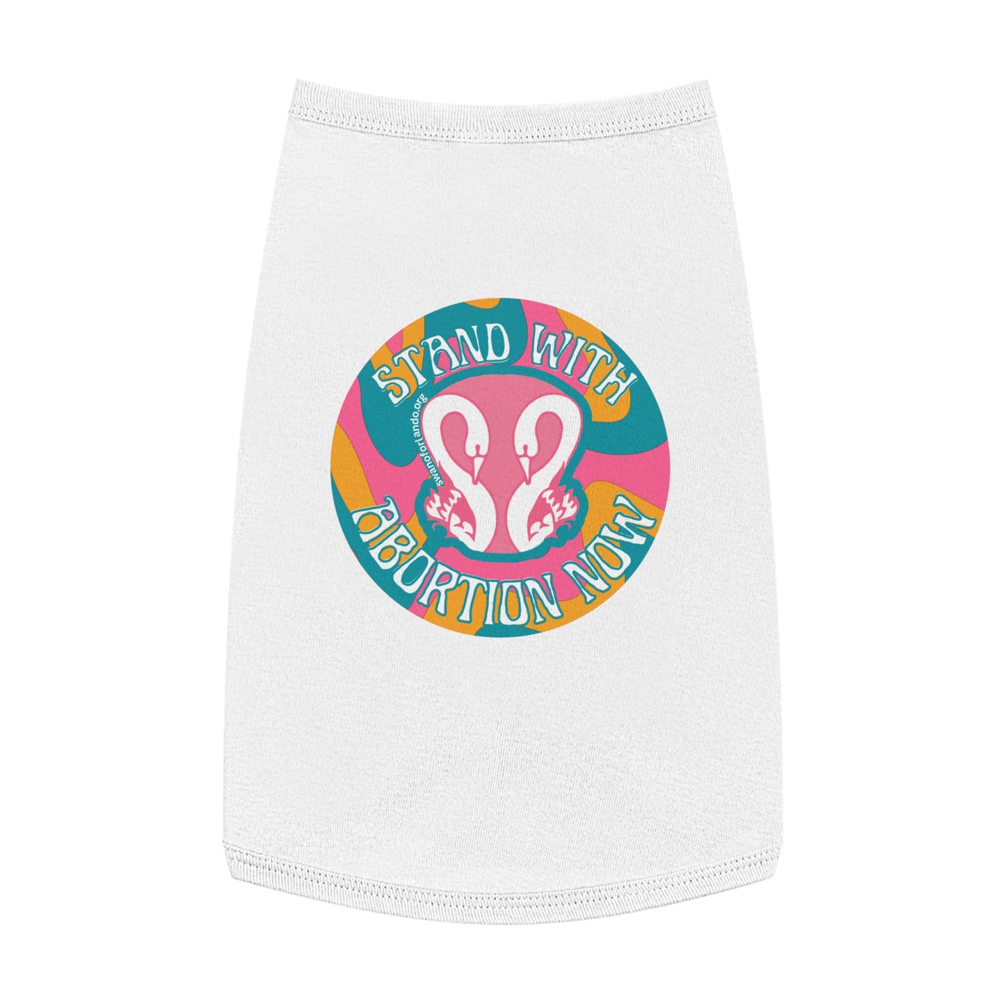 Funky Swan Pet Tank Top