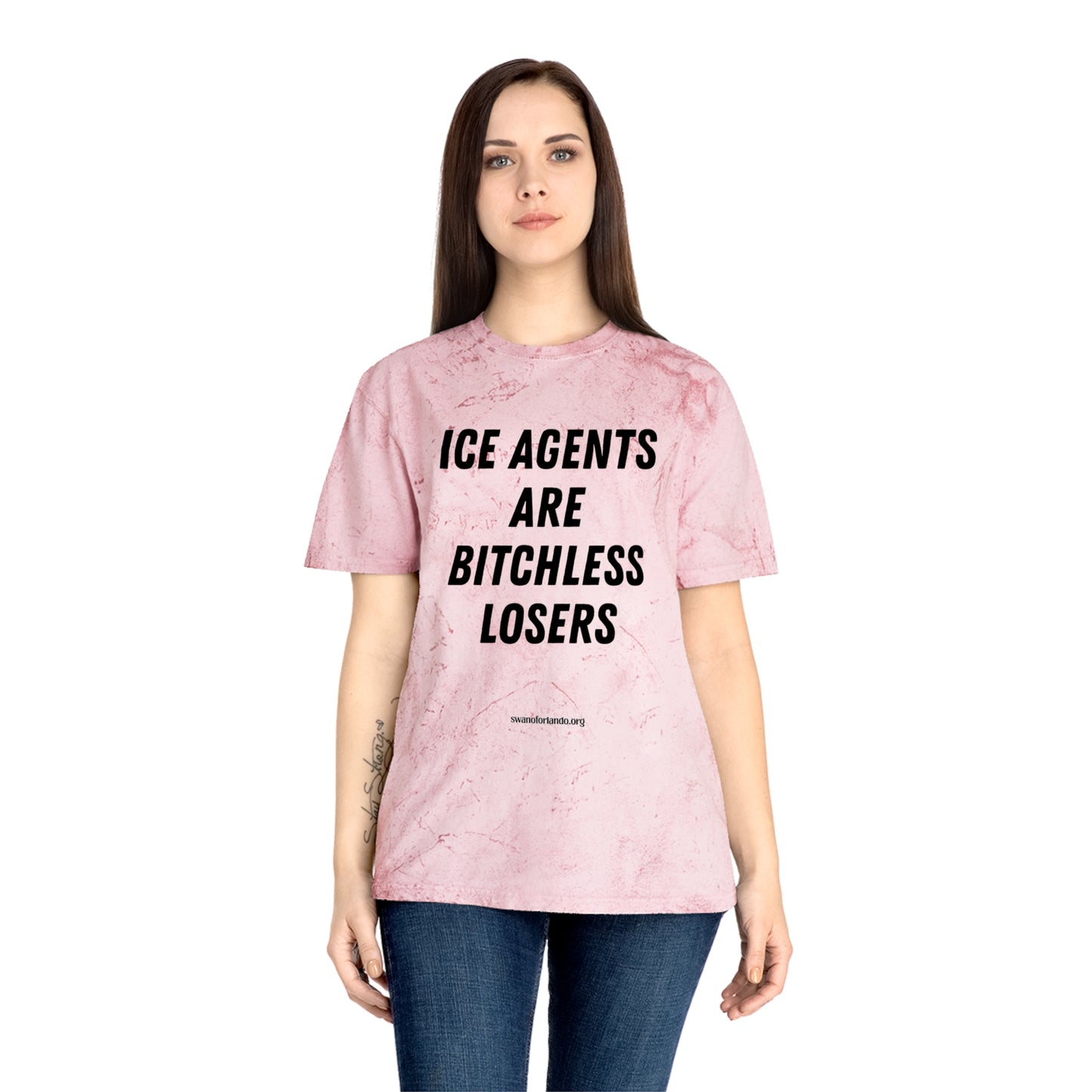 T-Shirt — “ICE AGENTS ARE BITCHLESS LOSERS” Tee