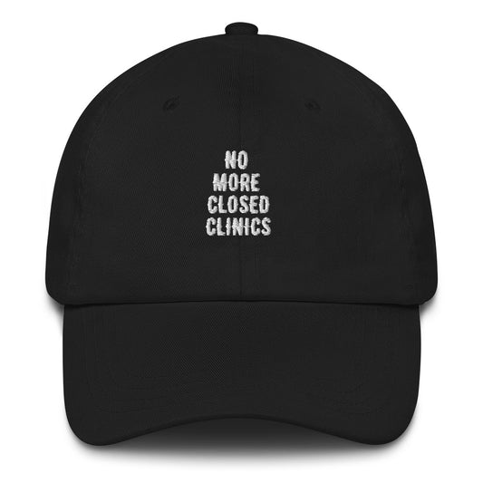 No More Closed Clinics Hat (dark)