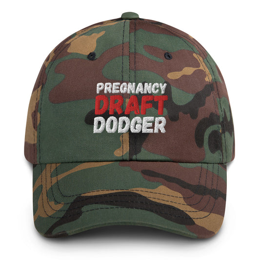 Pregnancy Draft Dodger Camo hat