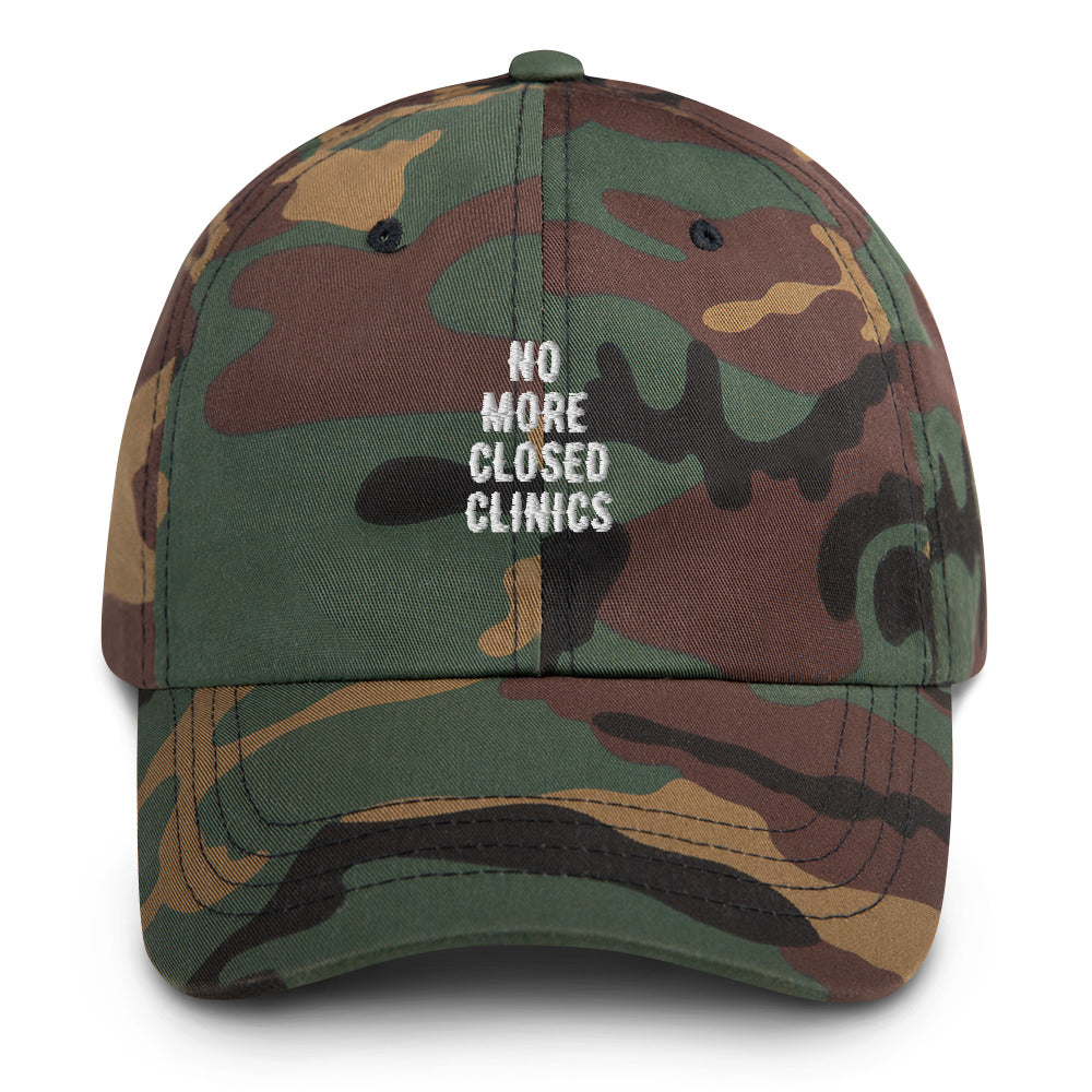 No More Closed Clinics Hat (dark)