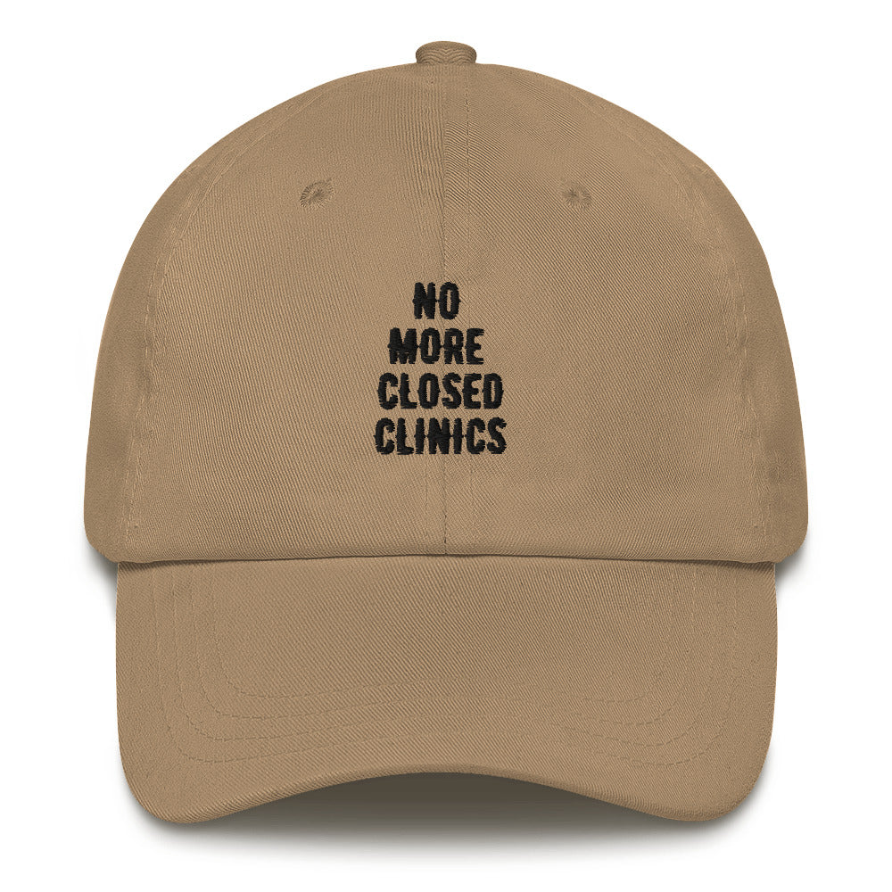 No More Closed Clinics Hat (light)