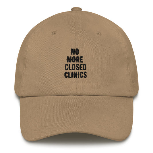 No More Closed Clinics Hat (light)