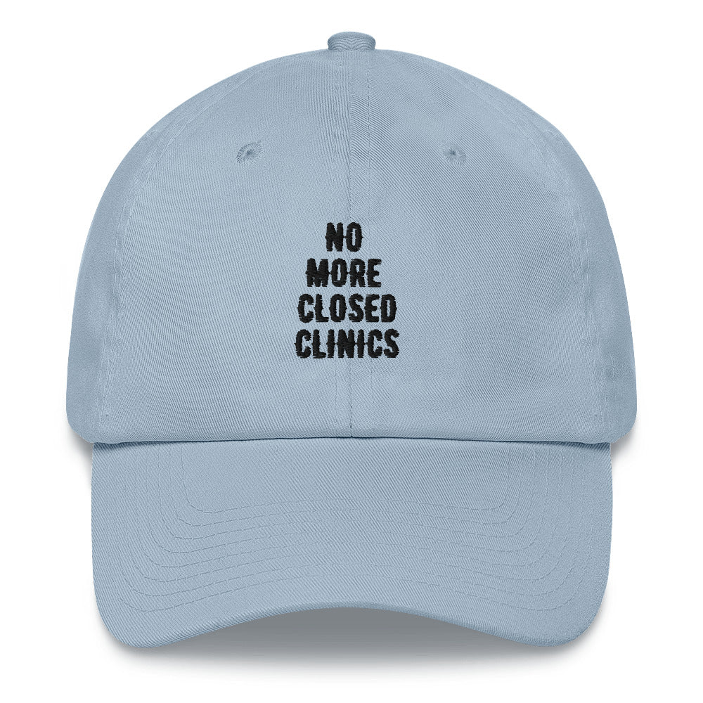 No More Closed Clinics Hat (light)
