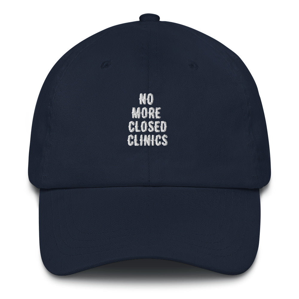 No More Closed Clinics Hat (dark)