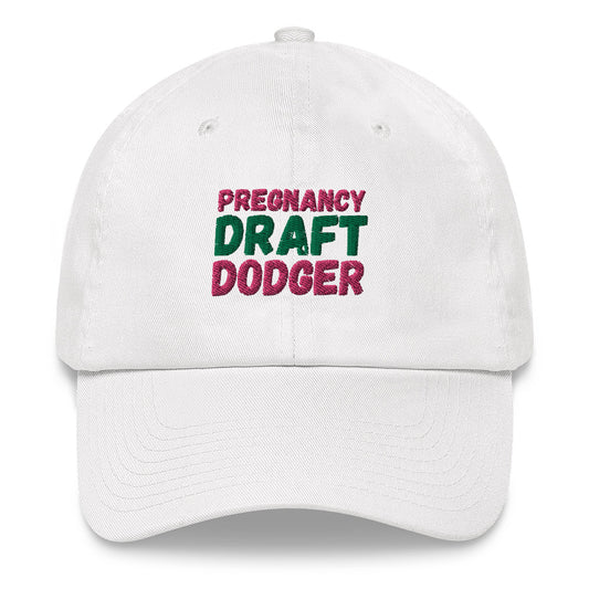 Pregnancy Draft Dodger Pink/Green hat