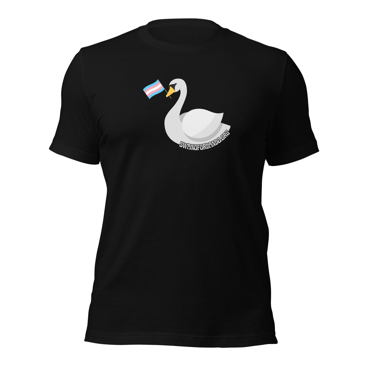 Trans Swan Unisex t-shirt