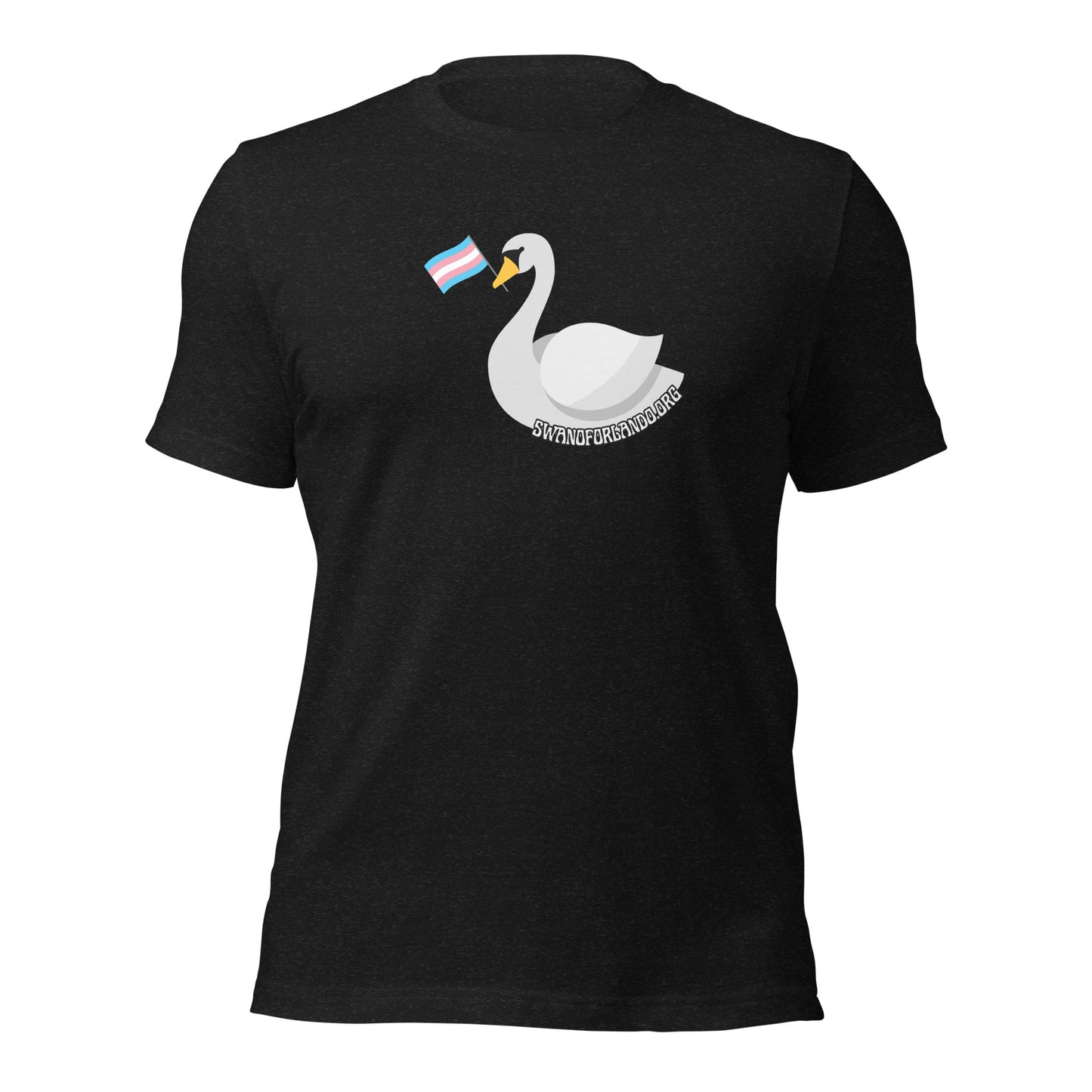Trans Swan Unisex t-shirt