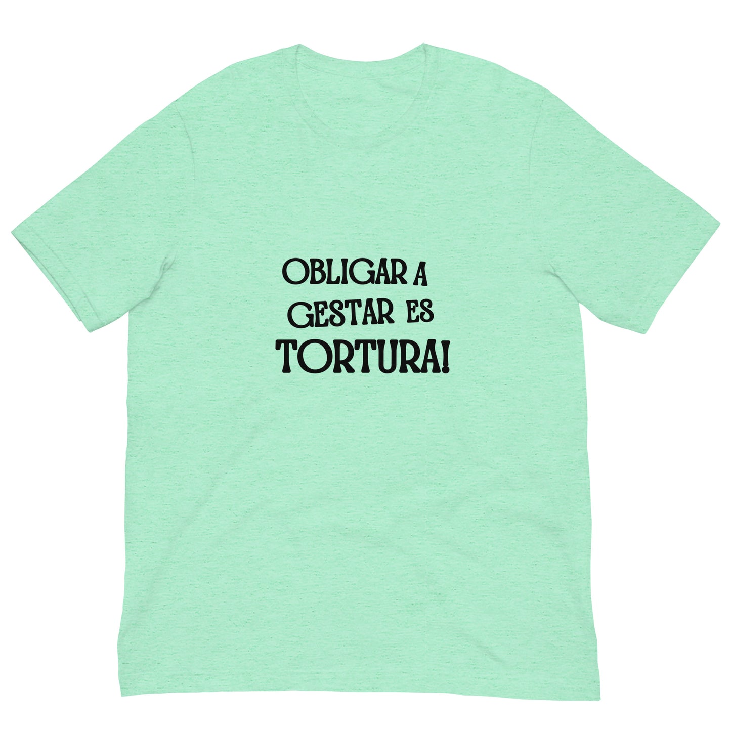 Obligar a Gestar es Tortura t-shirt