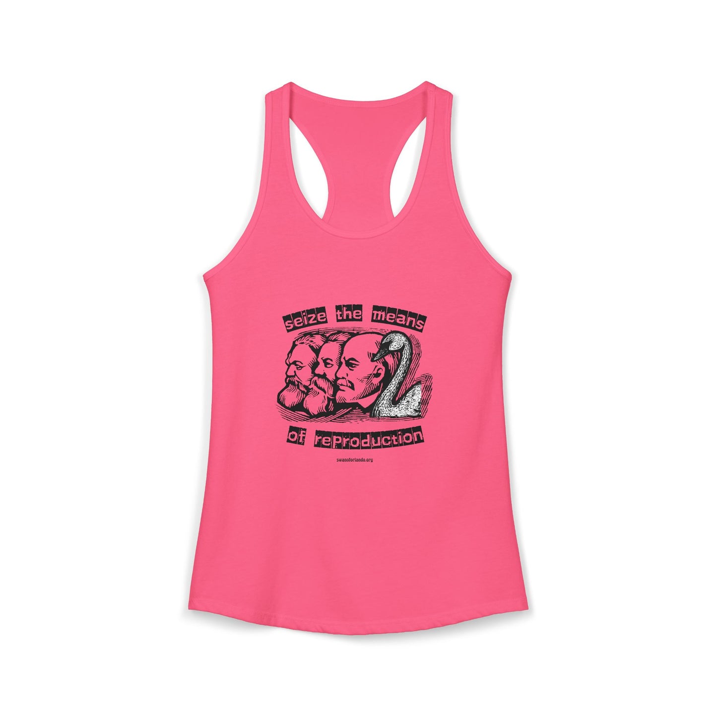 Seize the Means of Reproduction Racerback Tank