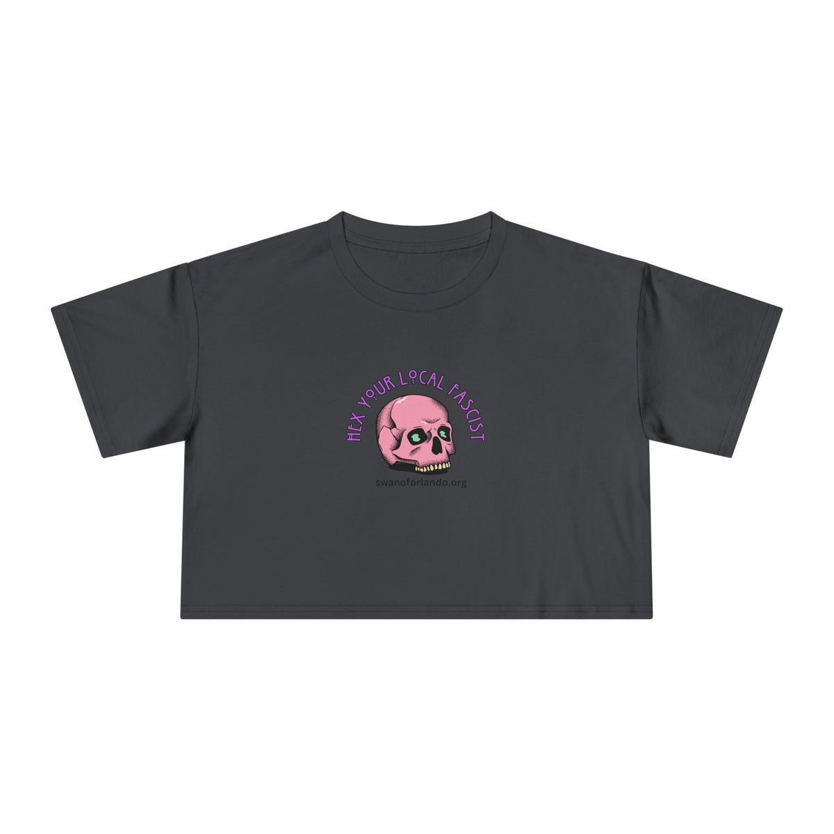 Hex Your Local Fascist Crop Top