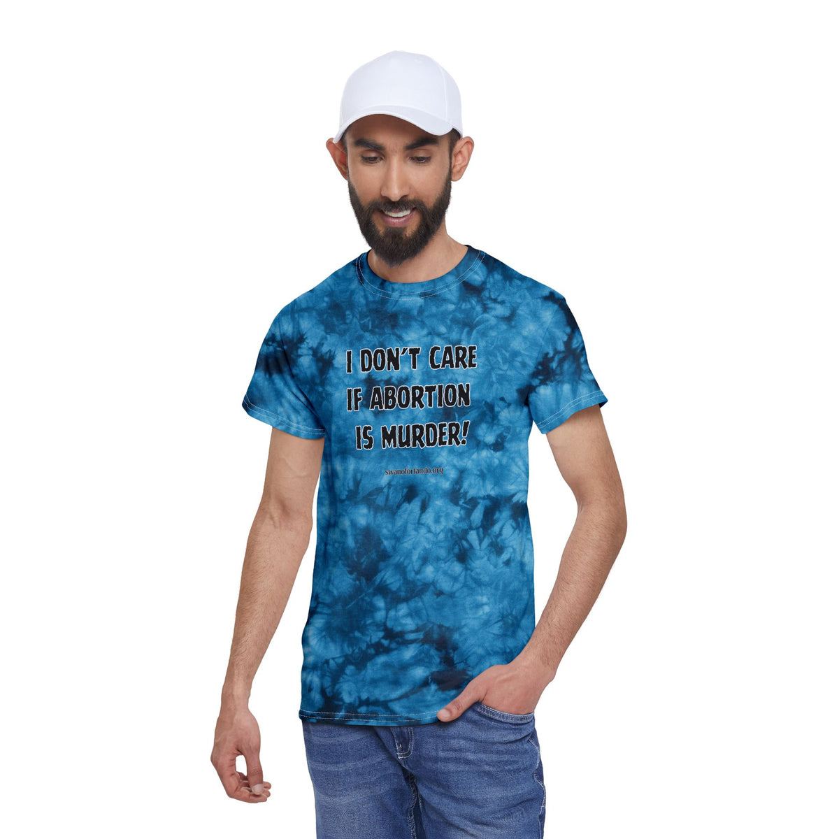 I Don't Care If Abortion Is Murder Tie-Dye Tee