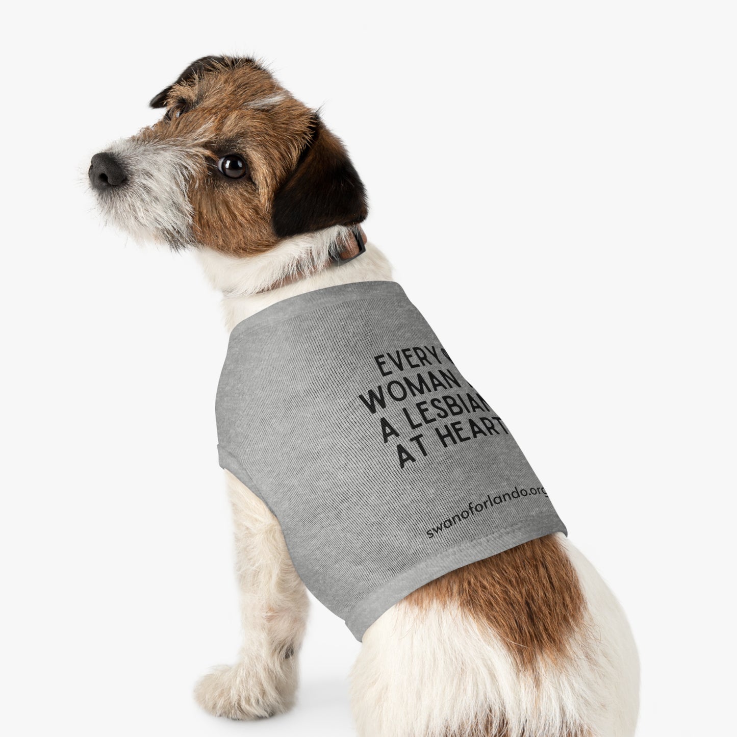 Pet Tank Top — Every Woman Is A Lesbian At Heart