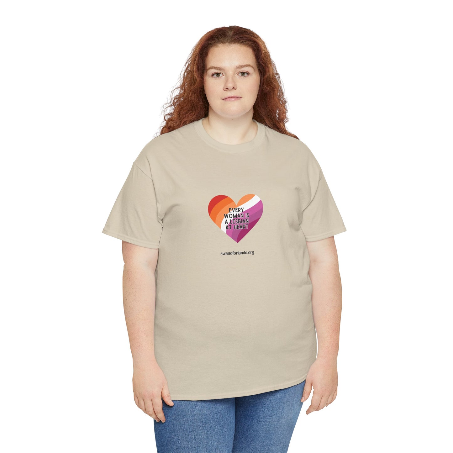 T‑Shirt — “Every Woman is a Lesbian at Heart”