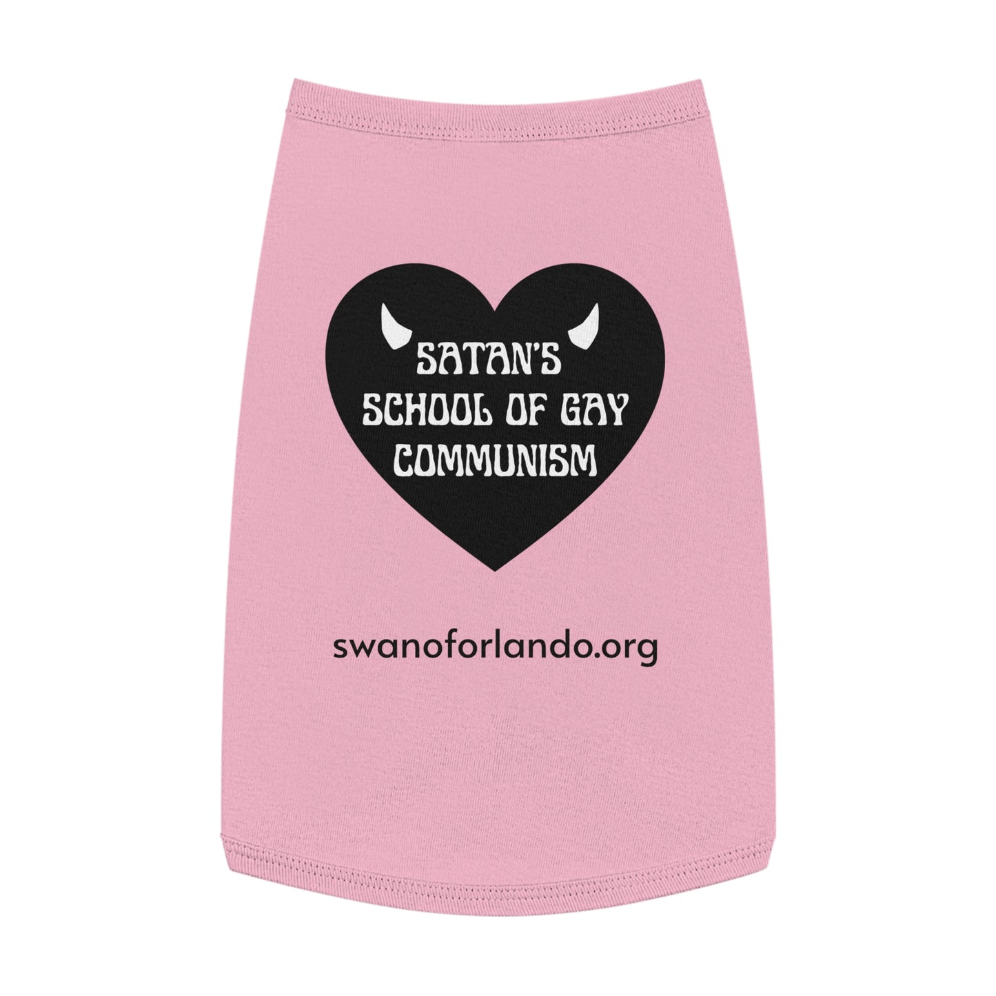 Pet Tank Top — Satan's School of Gay Communism