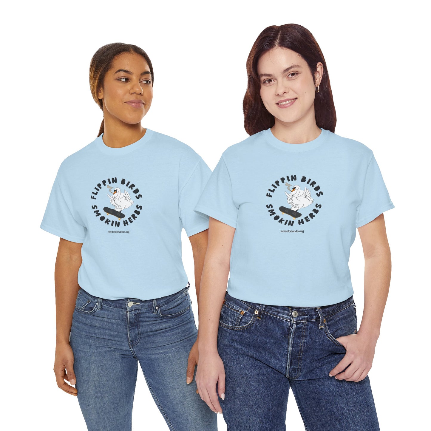 Flippin Birds Smokin Herbs T-Shirt