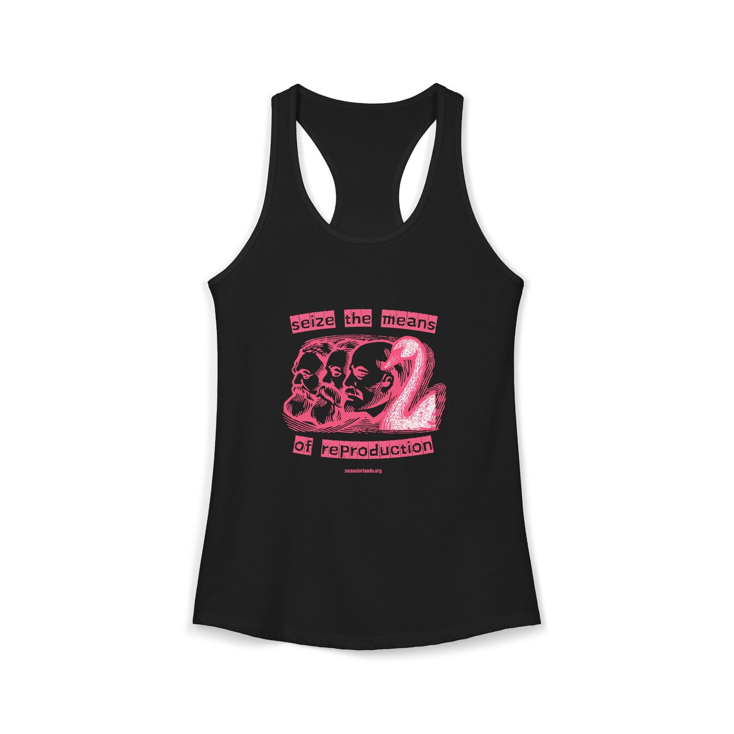 Seize the Means of Reproduction Racerback Tank