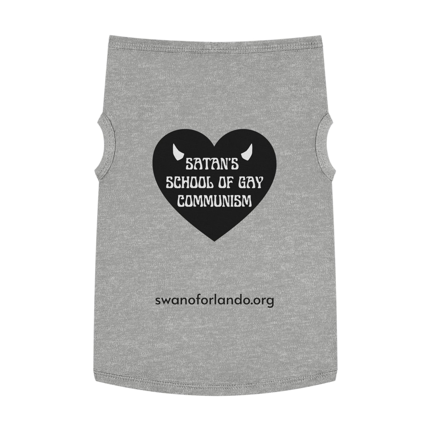 Pet Tank Top — Satan's School of Gay Communism