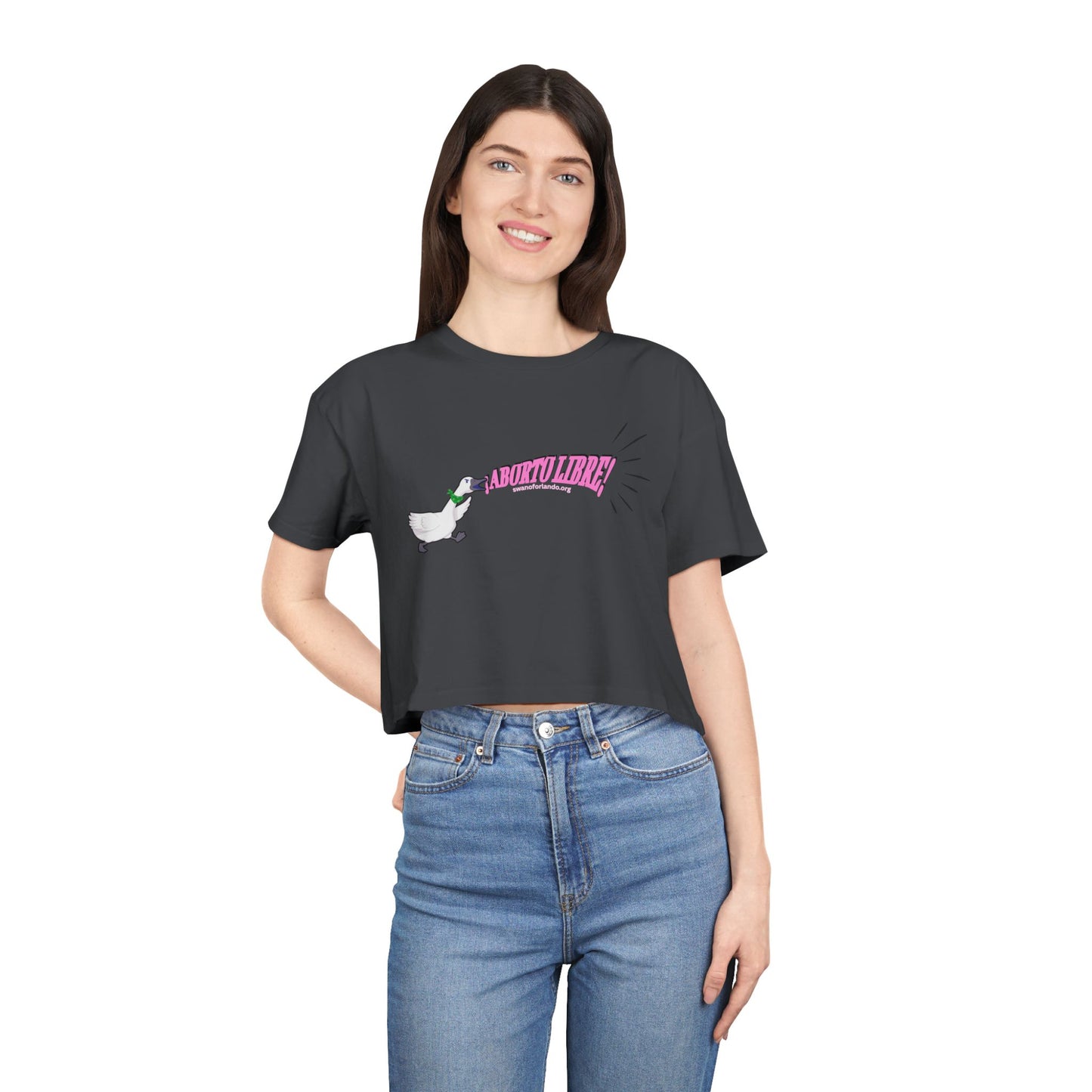 Crop Tee — Aborto Libre!