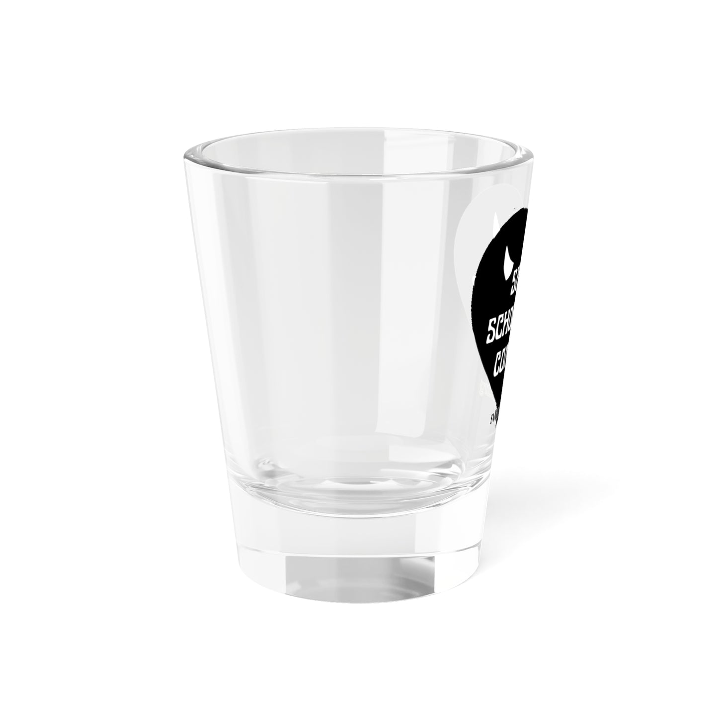 Shot Glass — Black Heart Satan’s School of Gay Communism