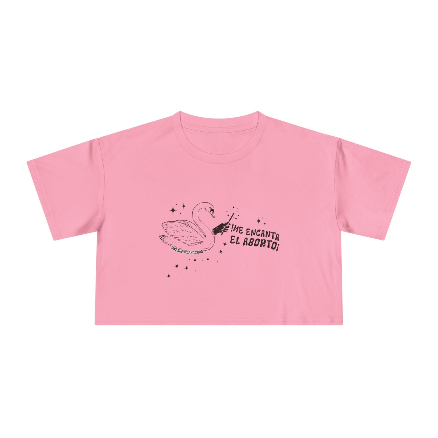 Crop Tee — 'Me Encanta El Aborto'