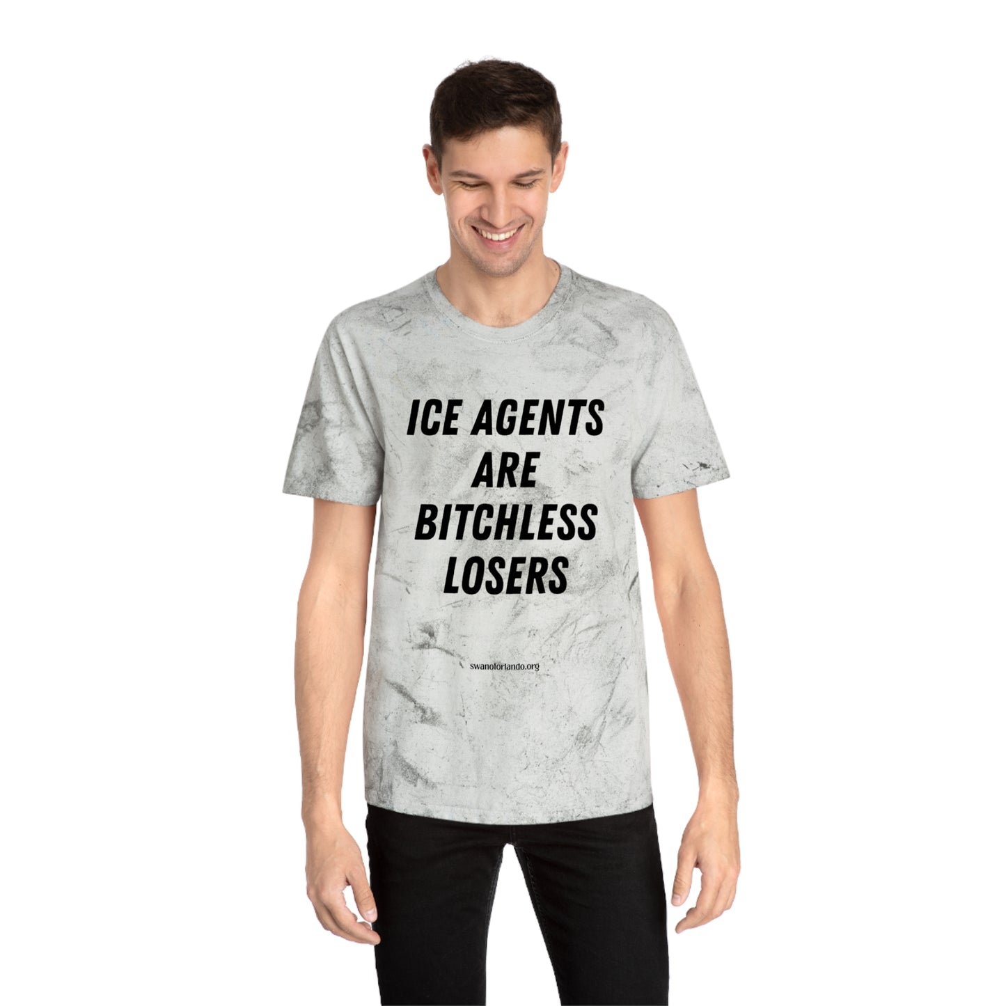 T-Shirt — “ICE AGENTS ARE BITCHLESS LOSERS” Tee