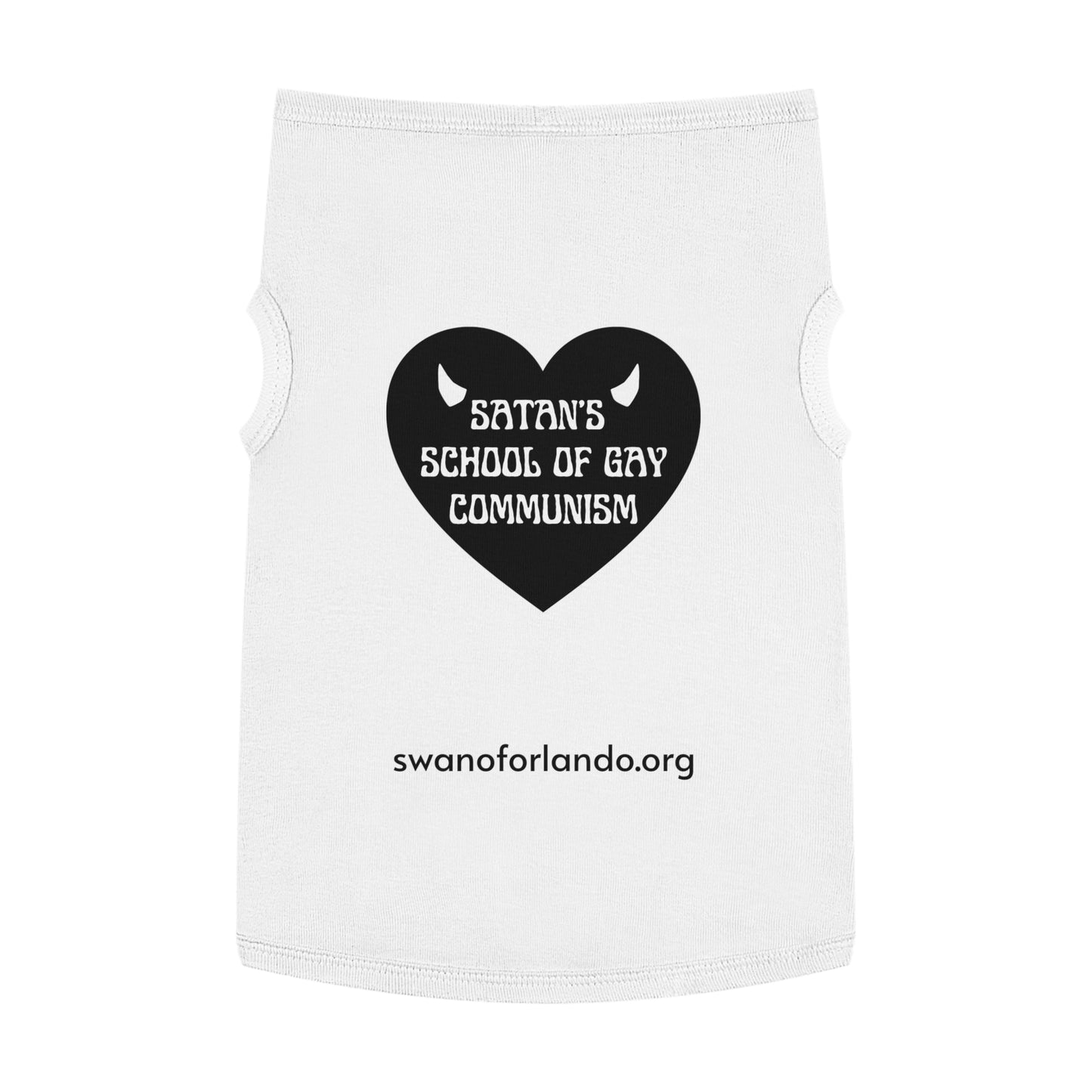 Pet Tank Top — Satan's School of Gay Communism