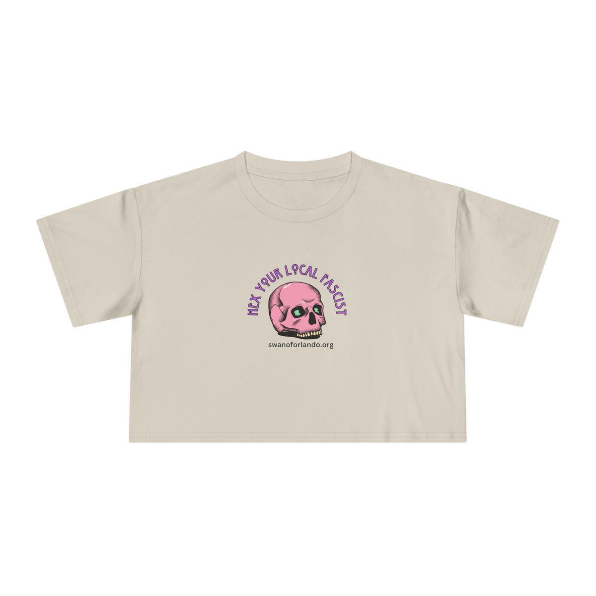 Hex Your Local Fascist Crop Top