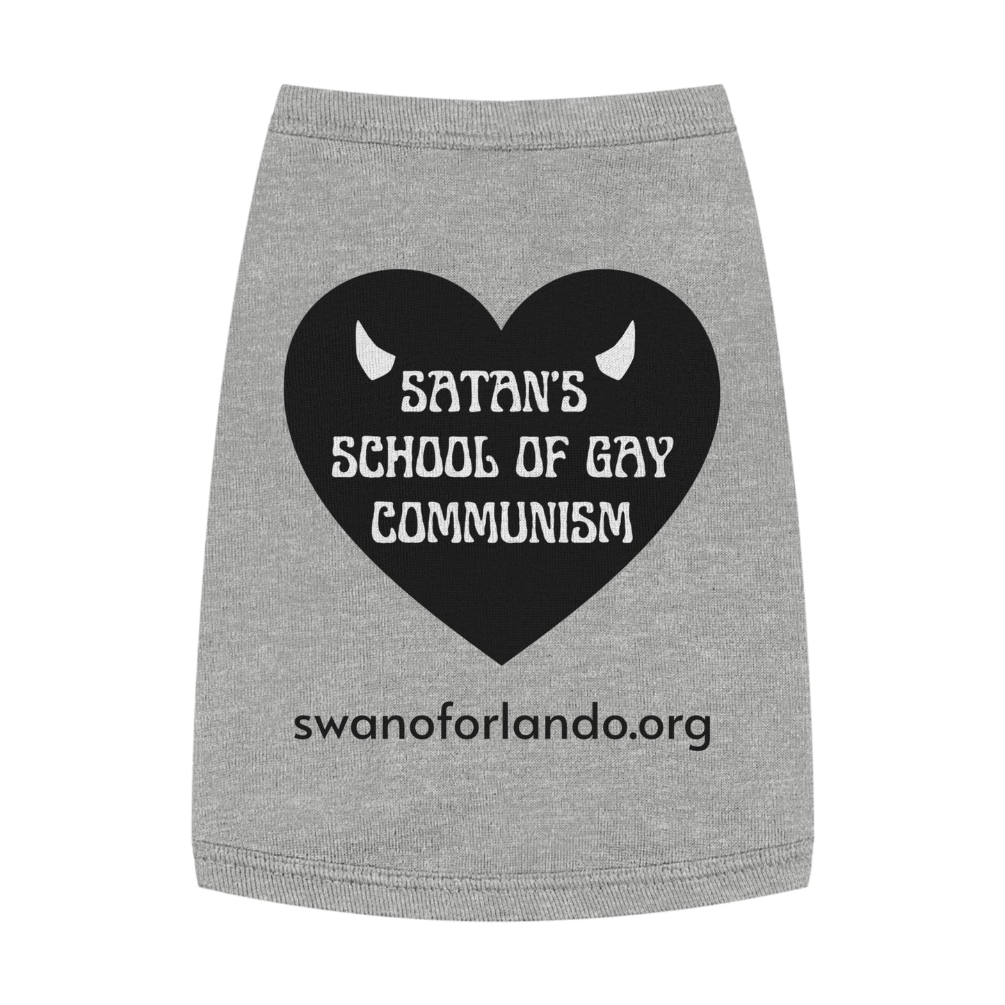 Pet Tank Top — Satan's School of Gay Communism