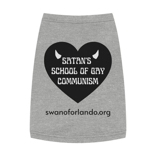 Pet Tank Top — Satan's School of Gay Communism
