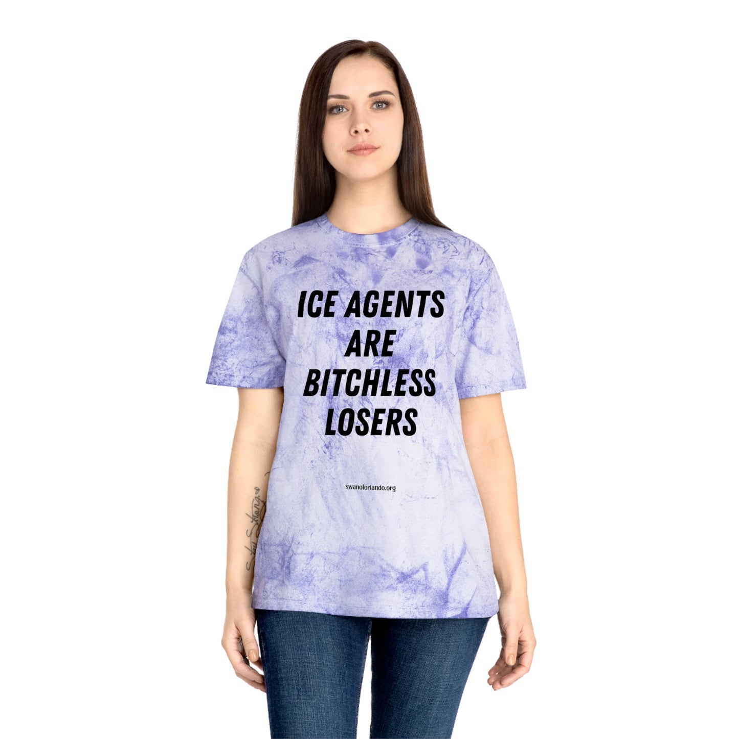 T-Shirt — “ICE AGENTS ARE BITCHLESS LOSERS” Tee