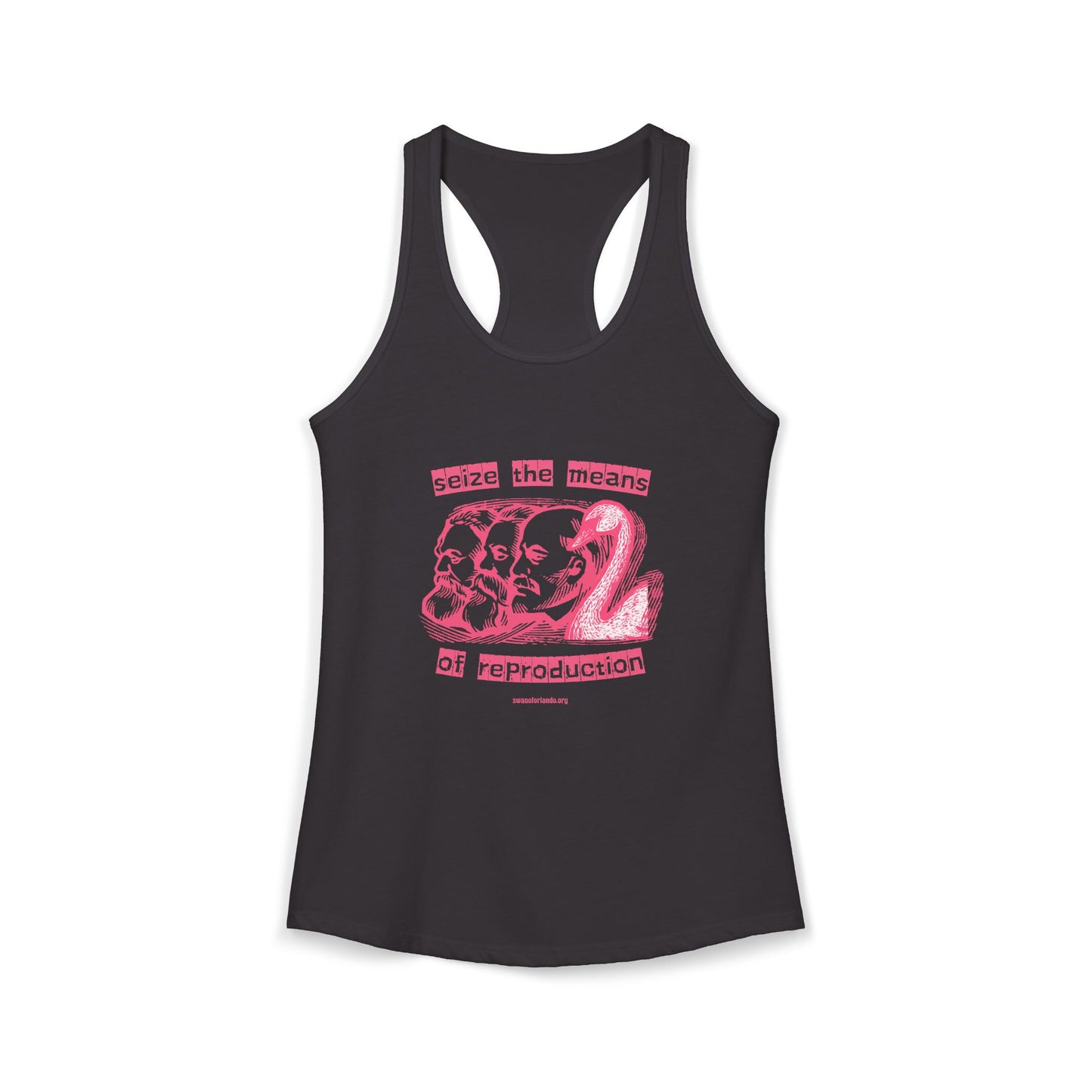Seize the Means of Reproduction Racerback Tank