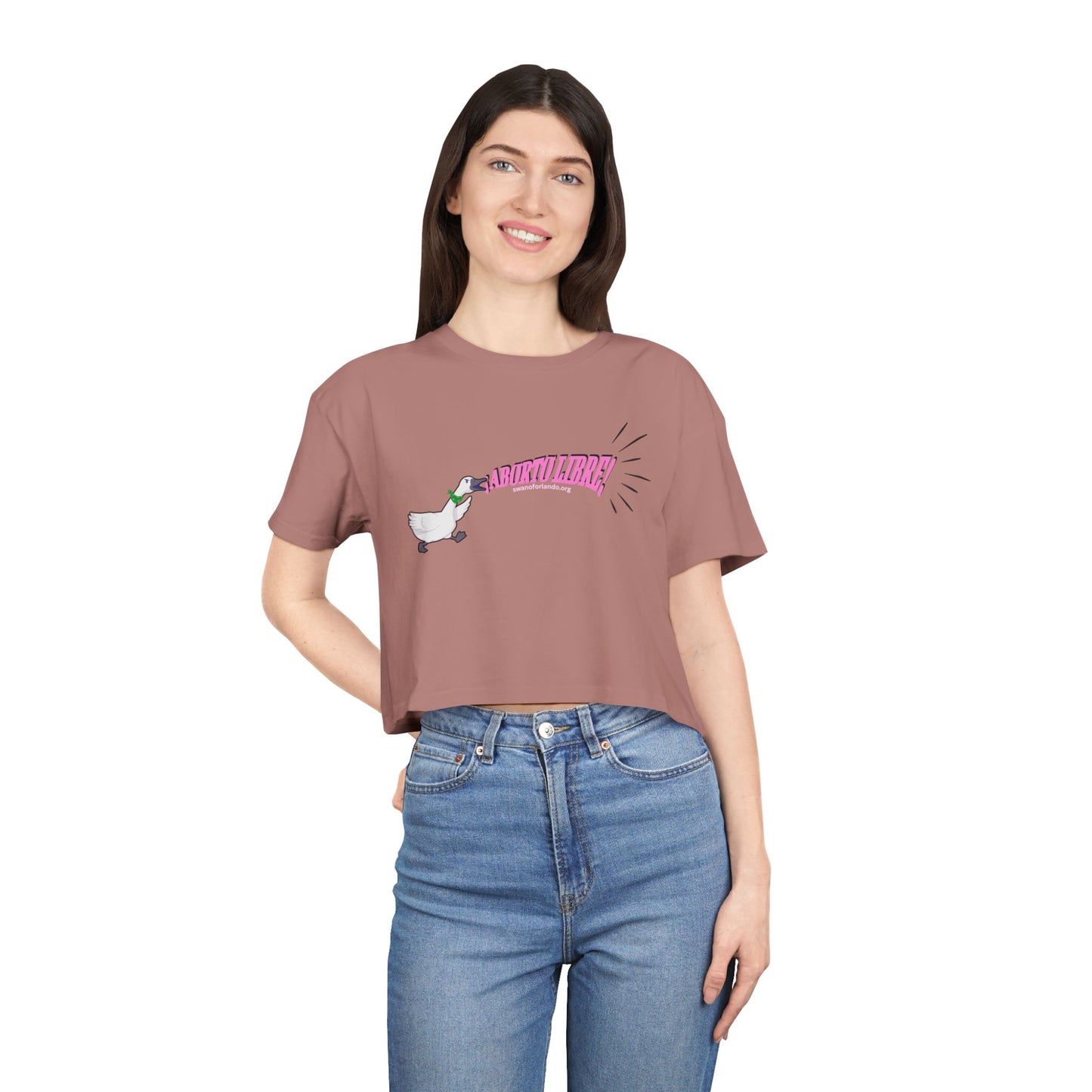 Crop Tee — Aborto Libre!
