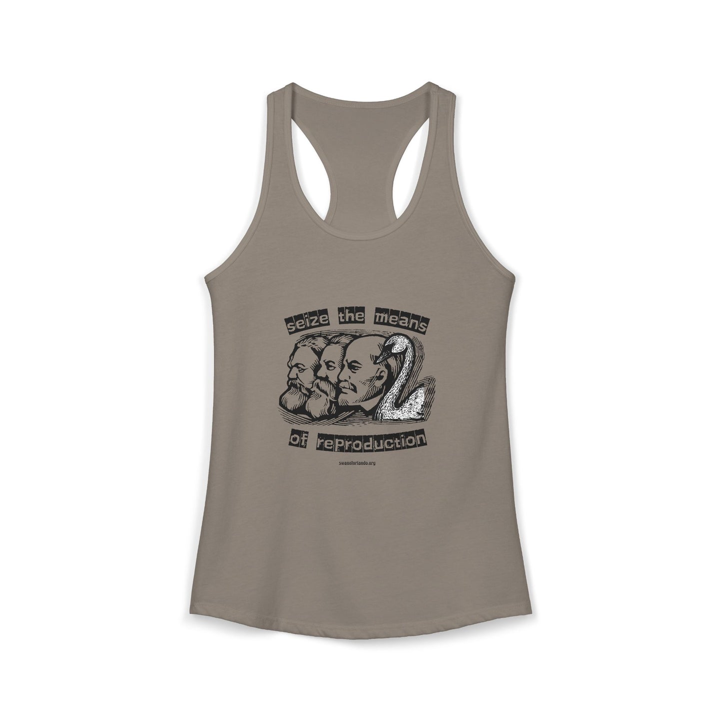 Seize the Means of Reproduction Racerback Tank