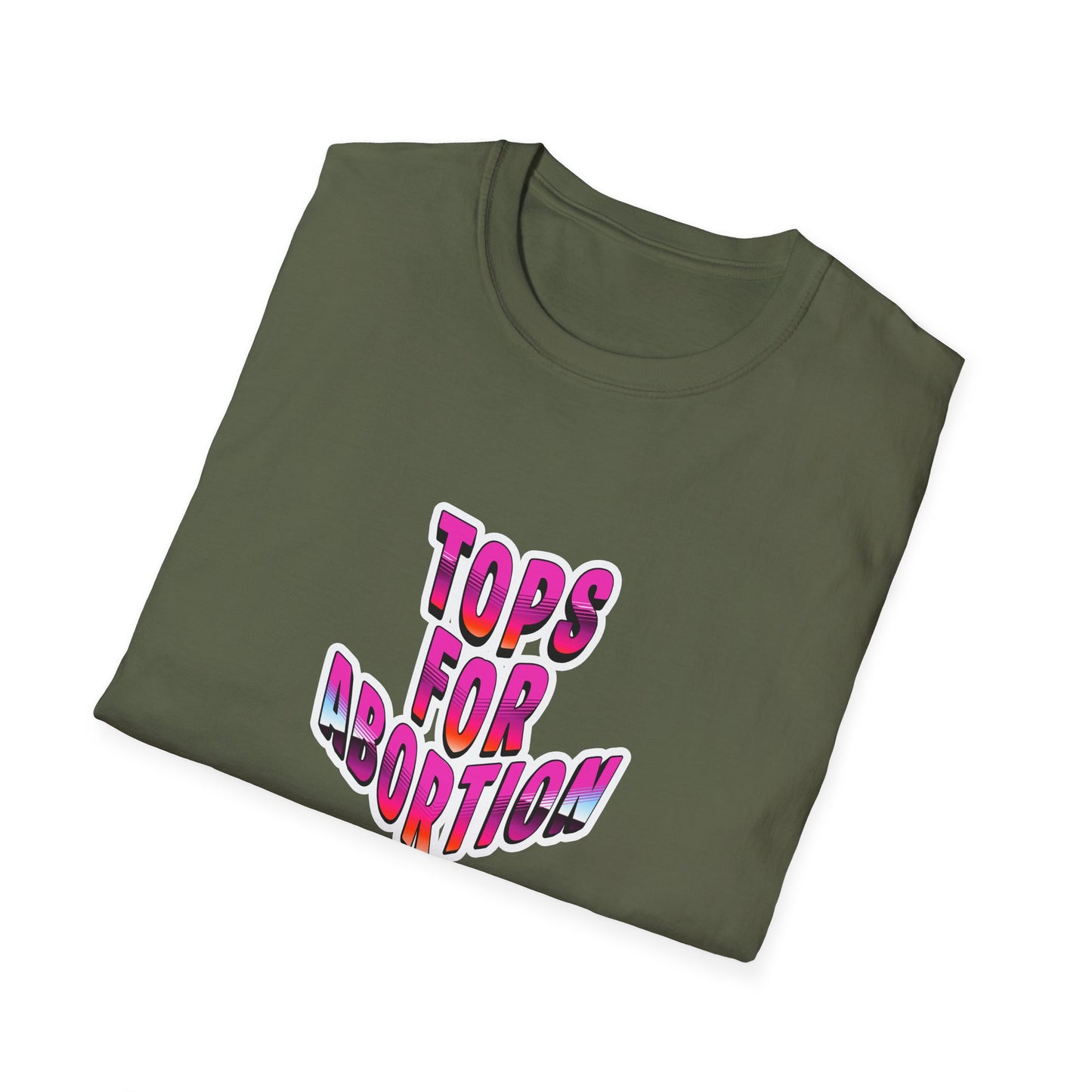 "Tops for Abortion" Graphic T-Shirt