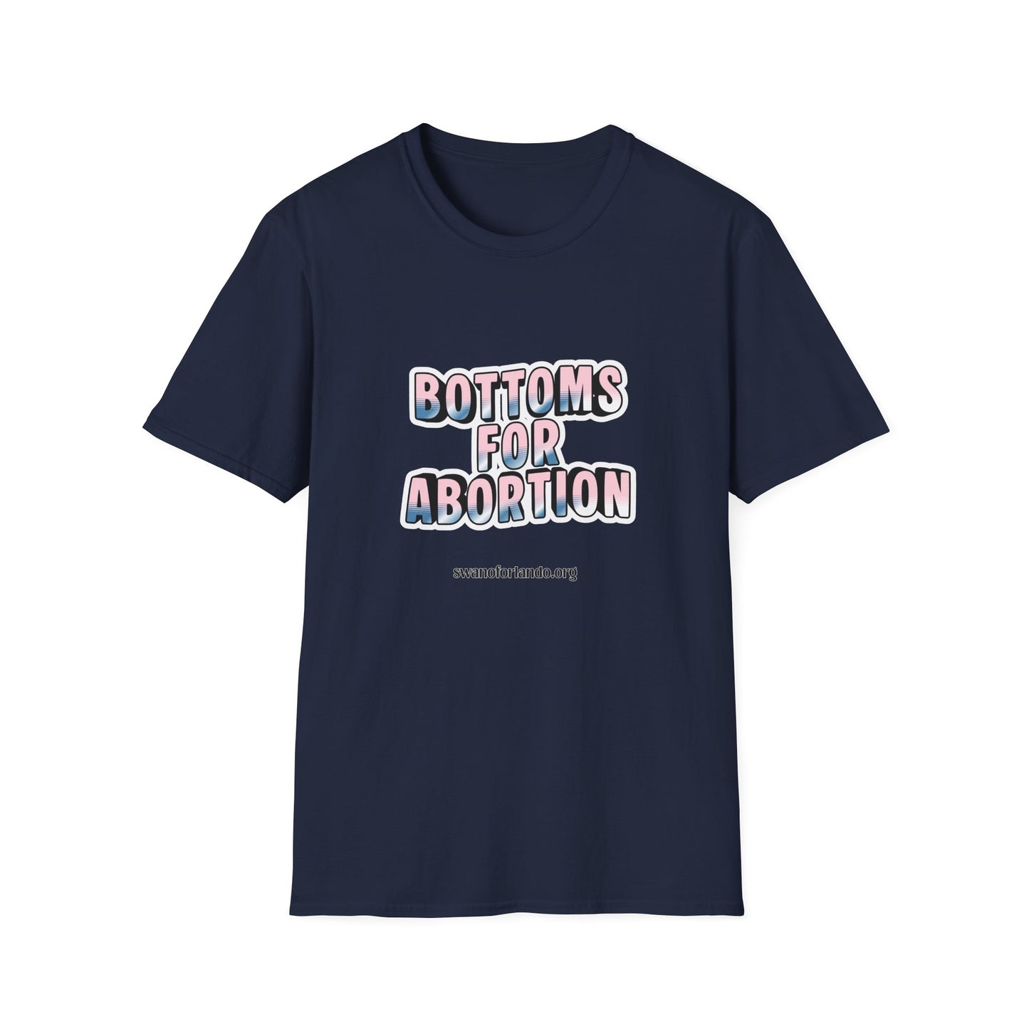 "Bottoms for Abortion" Graphic T-Shirt
