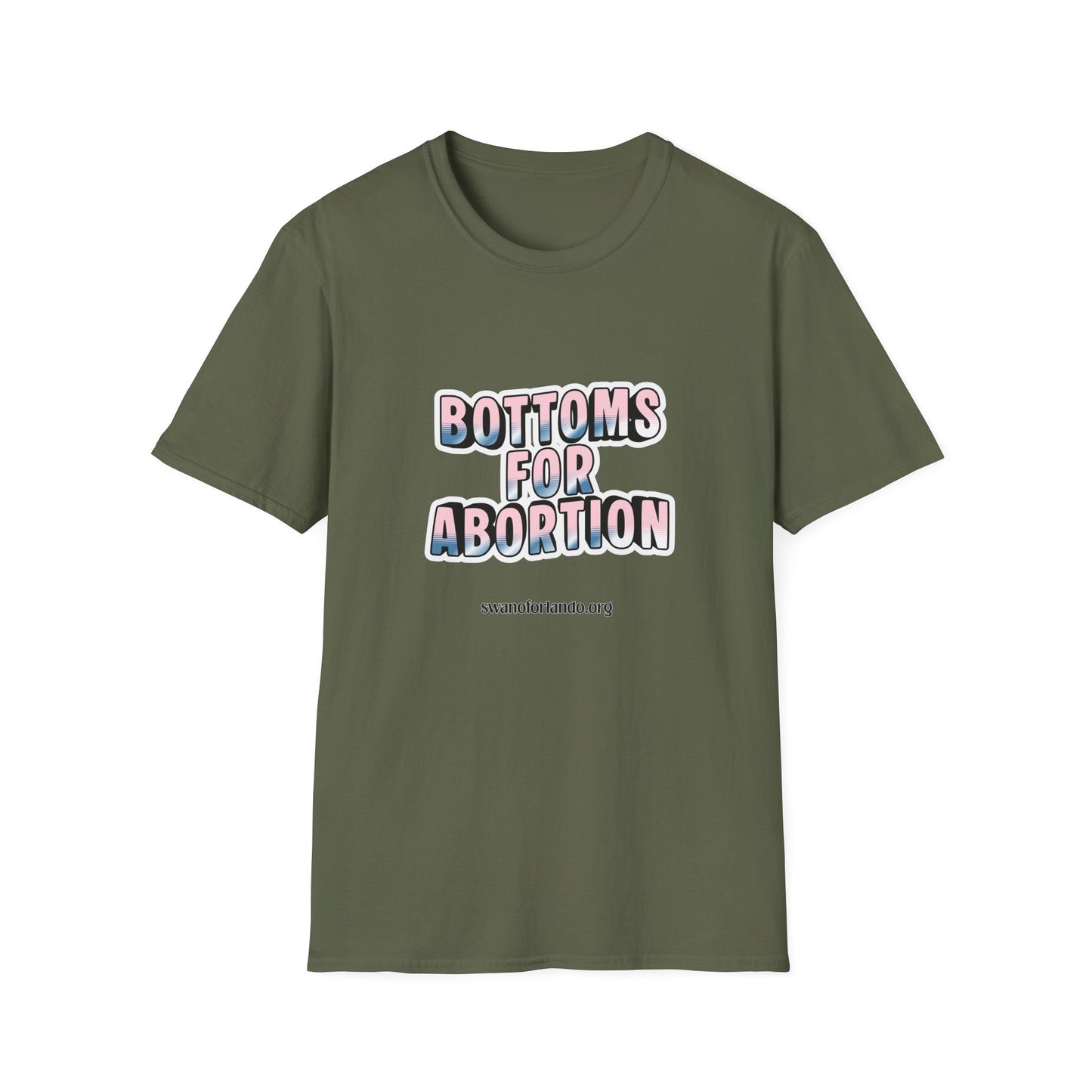"Bottoms for Abortion" Graphic T-Shirt