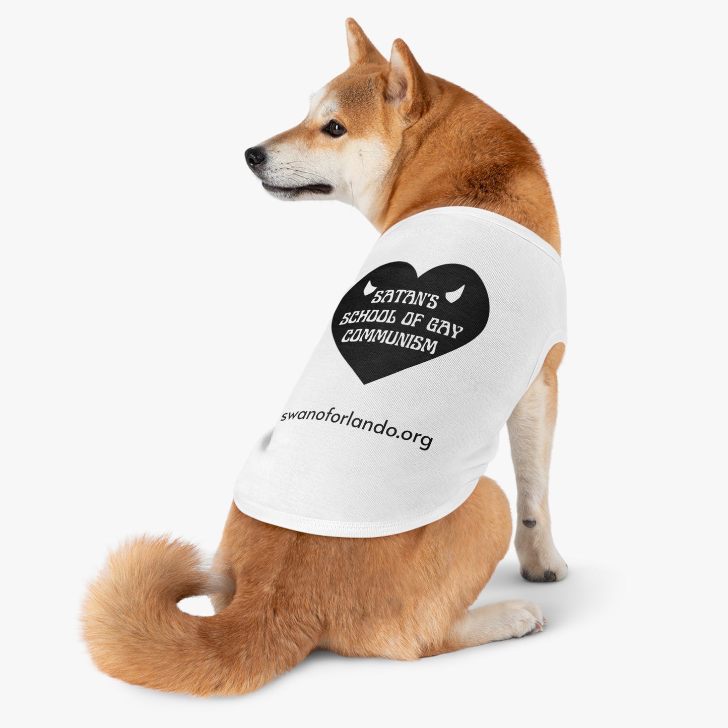 Pet Tank Top — Satan's School of Gay Communism