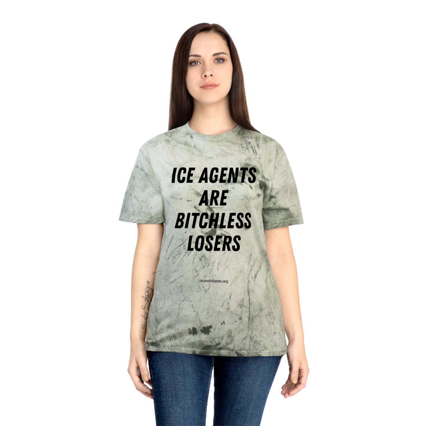 T-Shirt — “ICE AGENTS ARE BITCHLESS LOSERS” Tee