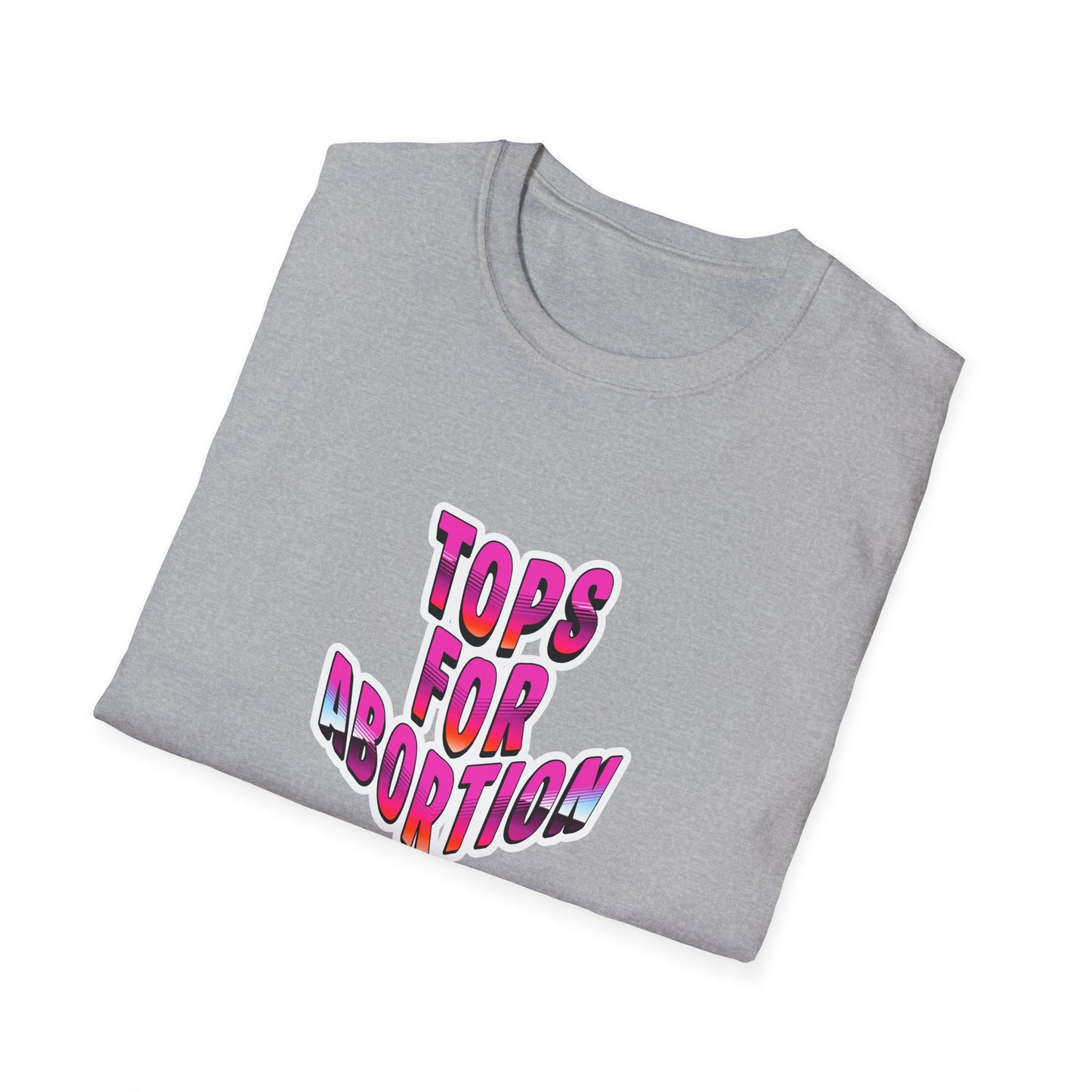 "Tops for Abortion" Graphic T-Shirt
