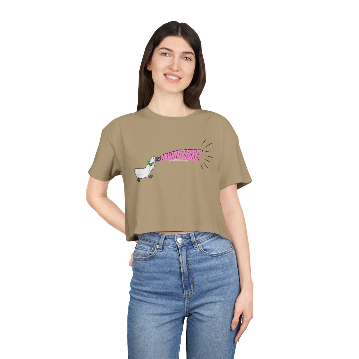 Crop Tee — Aborto Libre!