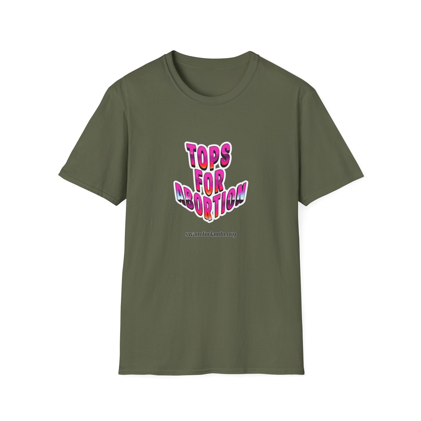 "Tops for Abortion" Graphic T-Shirt