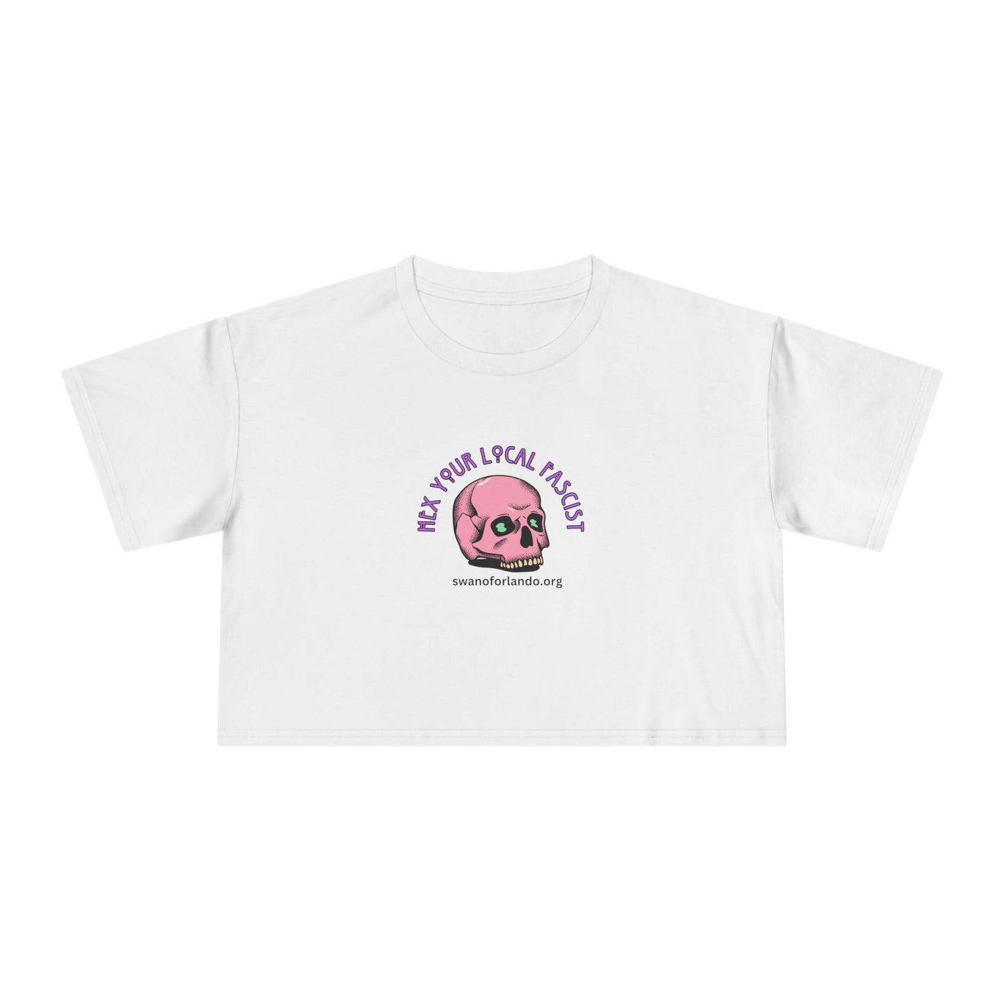 Hex Your Local Fascist Crop Top