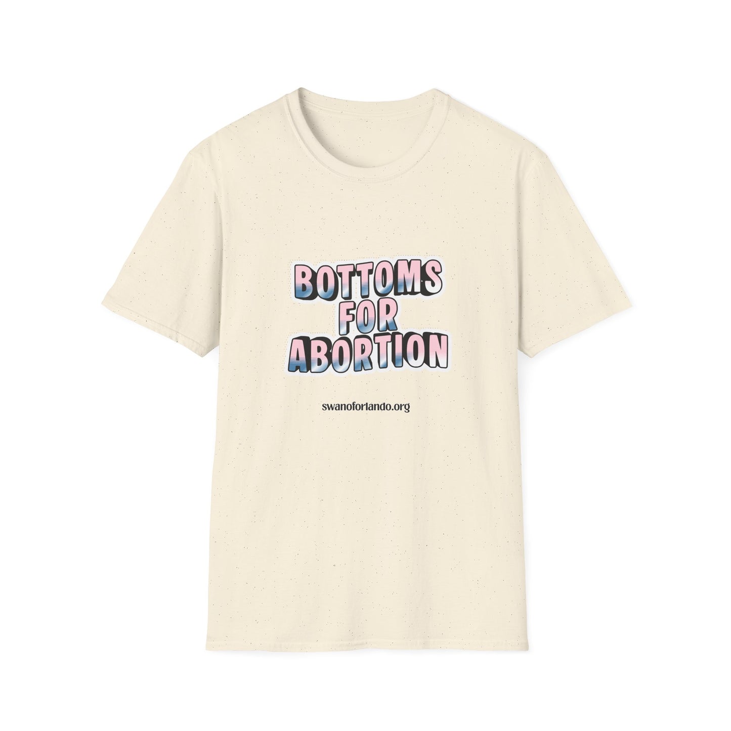 "Bottoms for Abortion" Graphic T-Shirt