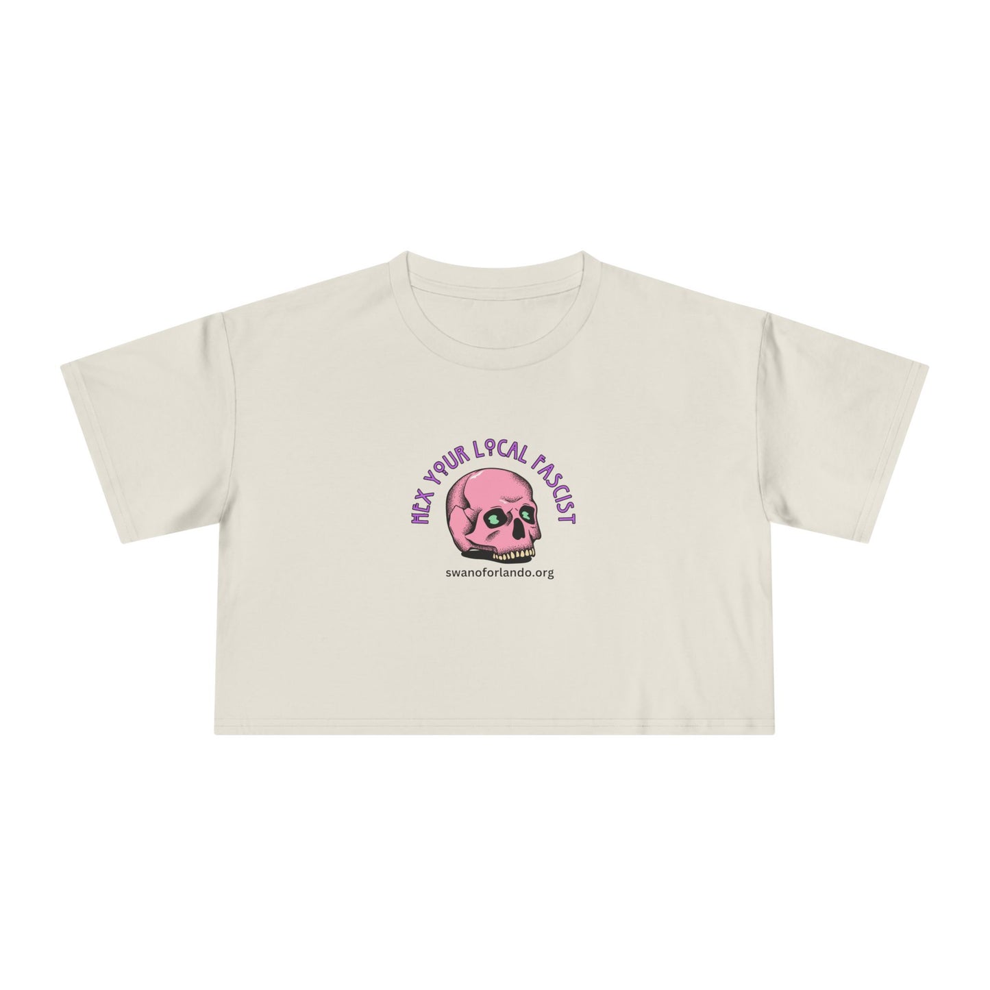 Hex Your Local Fascist Crop Top