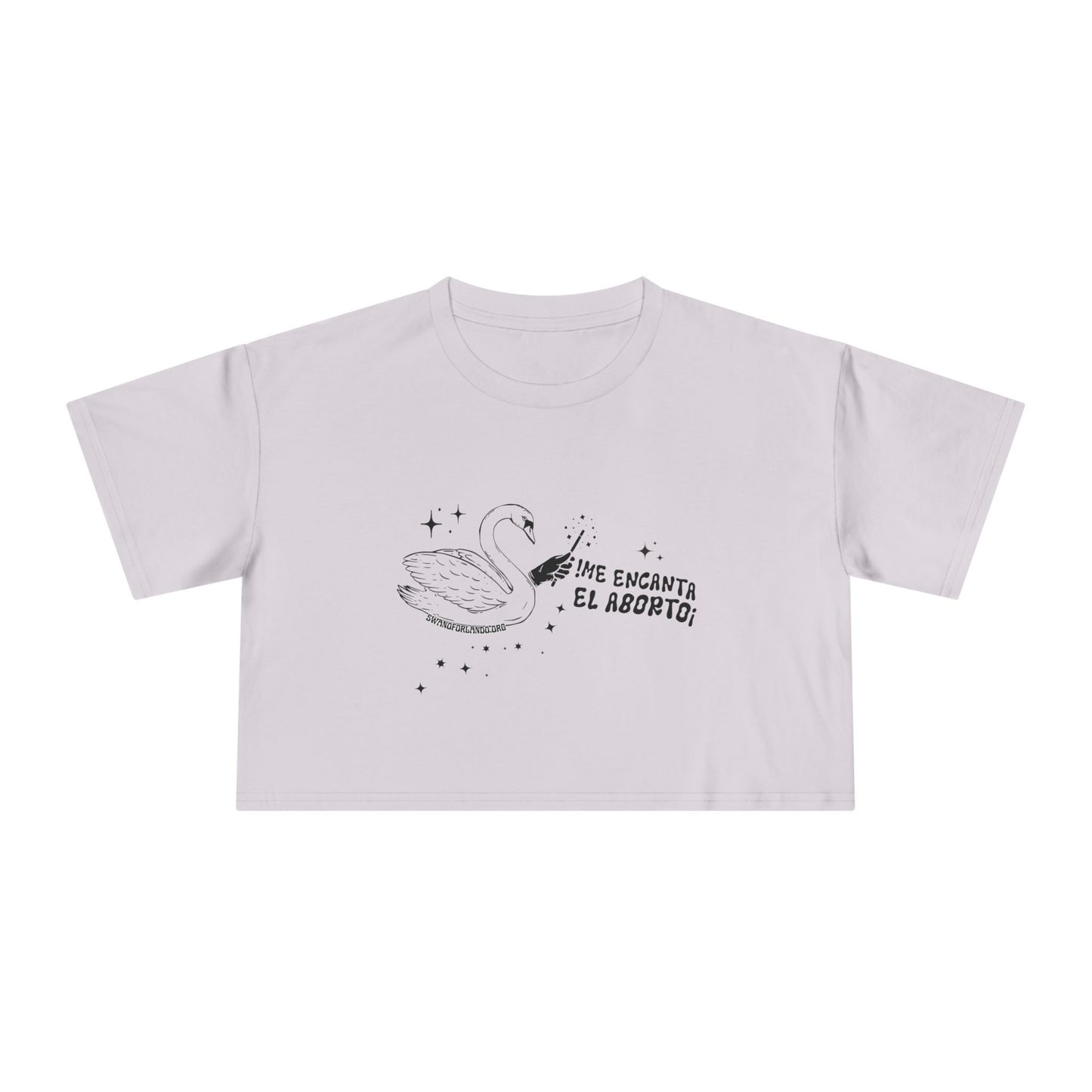Crop Tee — 'Me Encanta El Aborto'